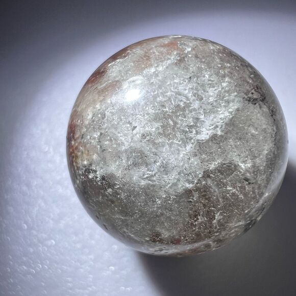 Garden‎ Quartz Crystal Marble Sphere (#6) - Picture 7 of 11
